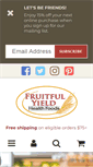 Mobile Screenshot of fruitfulyield.com